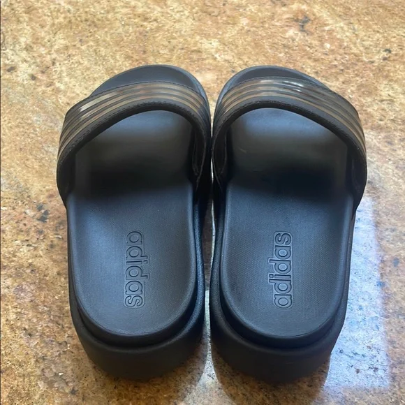 Adidas Women's Adilette Platform Slide Sandal - Picture 3 of 5